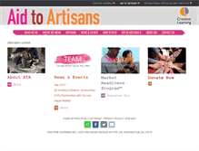 Tablet Screenshot of aidtoartisans.org